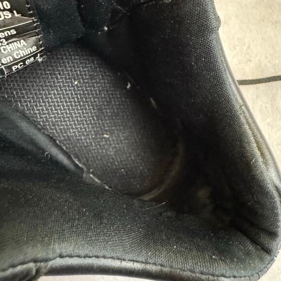 Dr. Martens Boots Mens Size 9 Black Leather Motorcycle Biker Combat 10963 Y2K main image 5